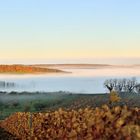 Une vue d'automne depuis Passenans