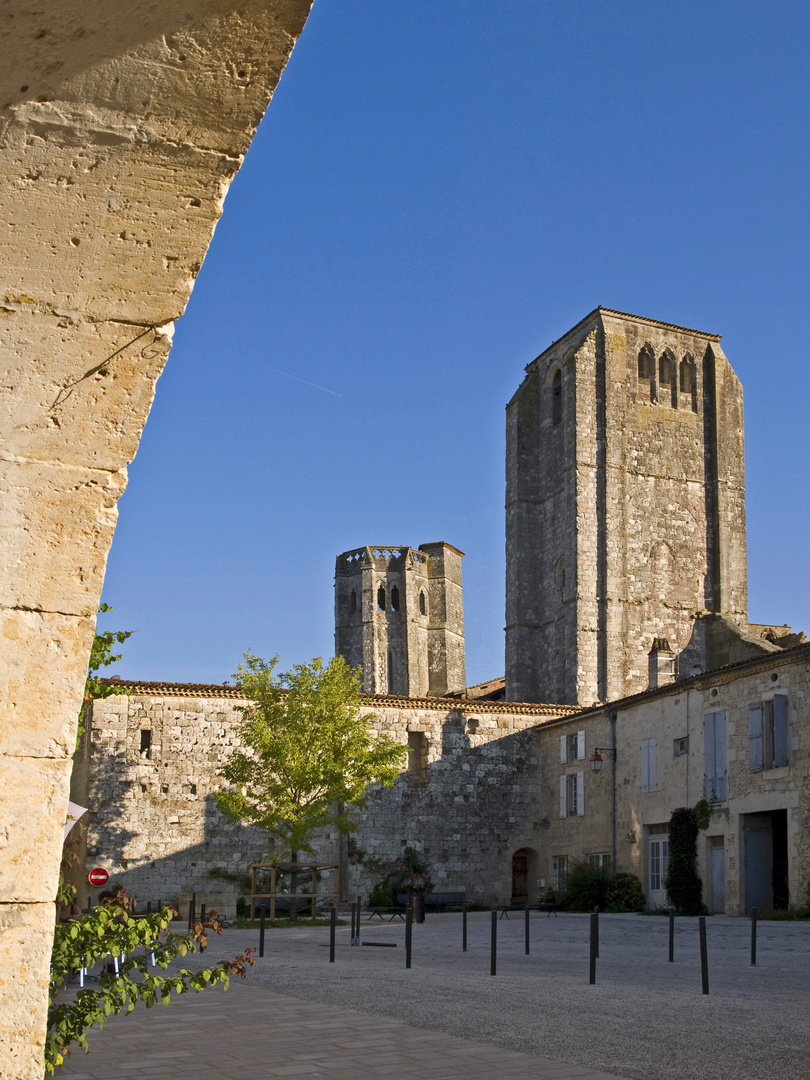 Une vue de La Romieu