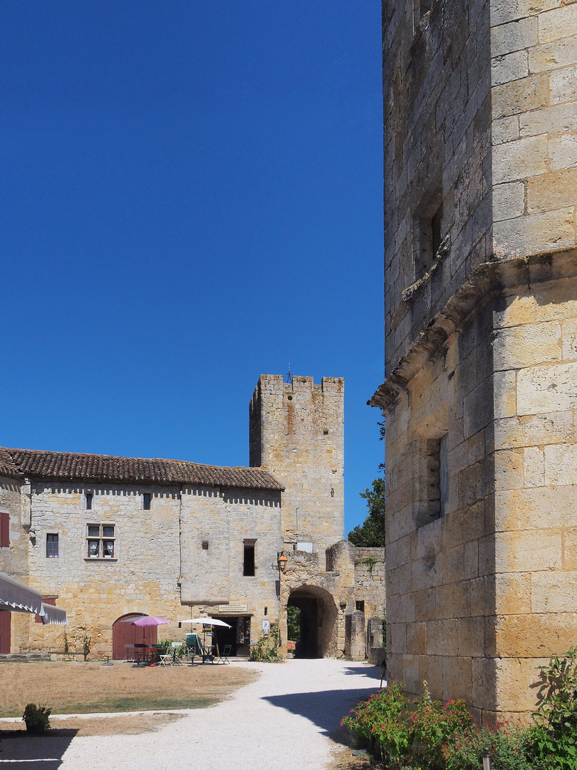 Une vue de Larressingle