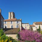 Une vue de Lectoure avec le clocher de la Cathédrale