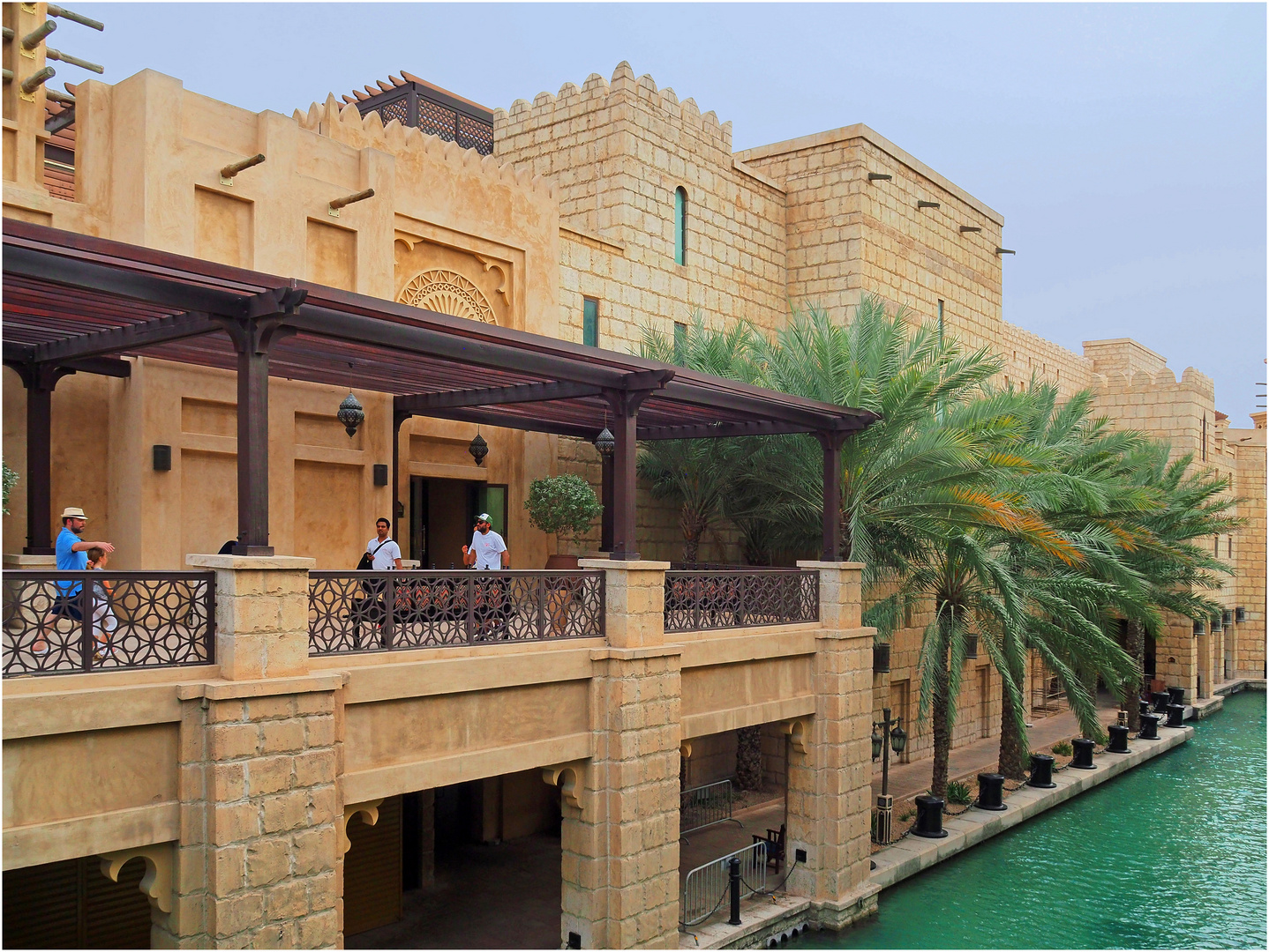 Une vue de Madinat Jumeira