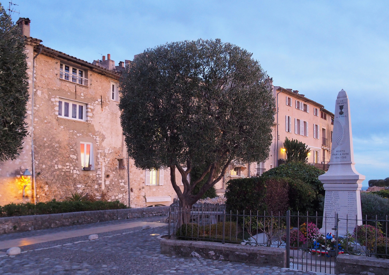 Une vue de Saint-Paul-de-Vence