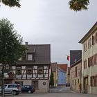 Une vue du centre de Markelsheim  --  Eine Aussicht über das Zentrum von Markelsheim
