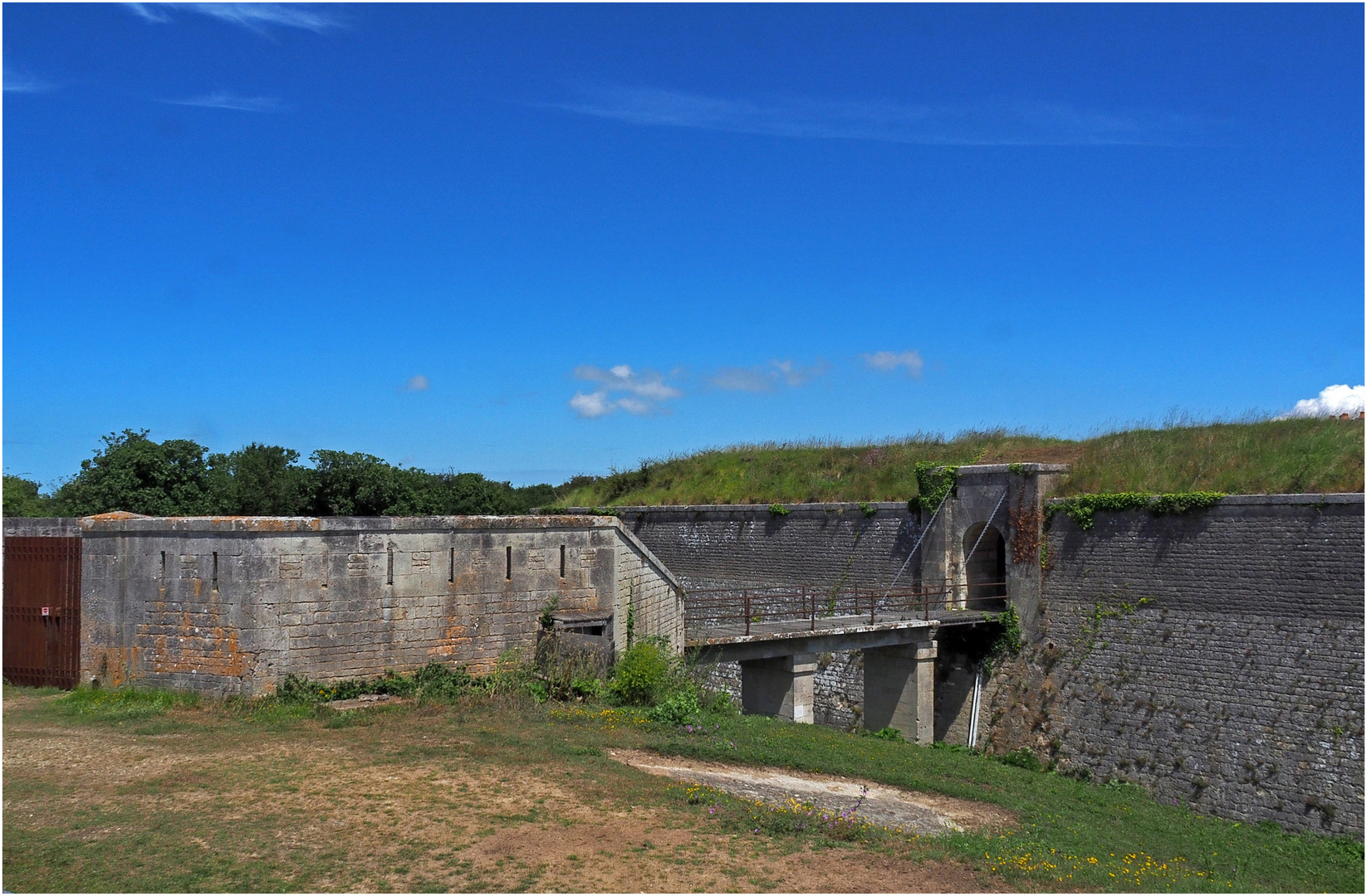 Une vue du Fort de l‘Île Madame