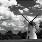 Une vue du moulin d'Opprebais en N&B