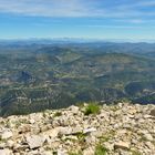 Une vue lointaine, alpine....