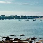 Une vue sur Lomener, commune de Ploemeur (Morbihan)