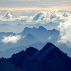 Unendlich viele Gipfel - Blick von der Zugspitze