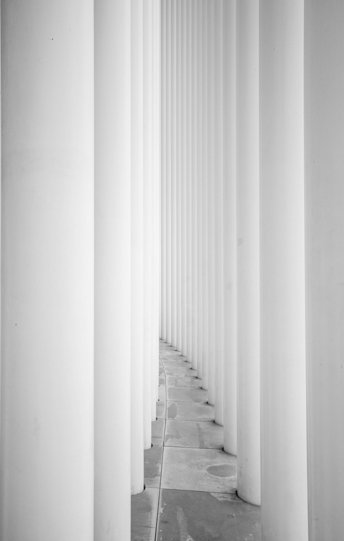 unendliche Säulen in Luxemburg