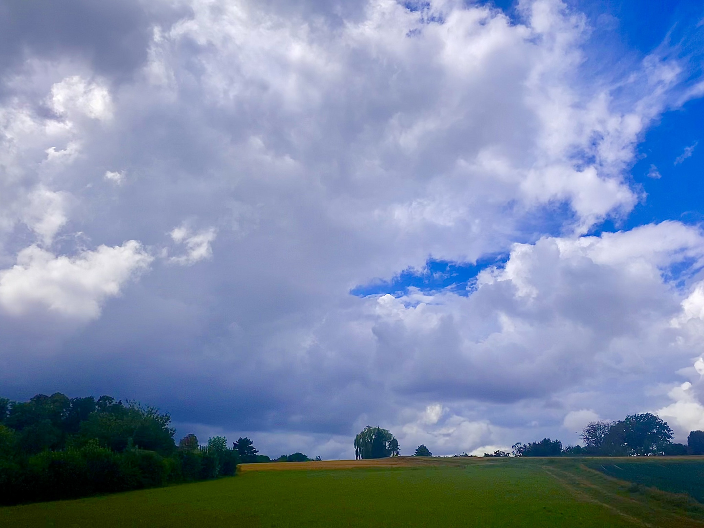 unendlicher Himmel über den Fildern 