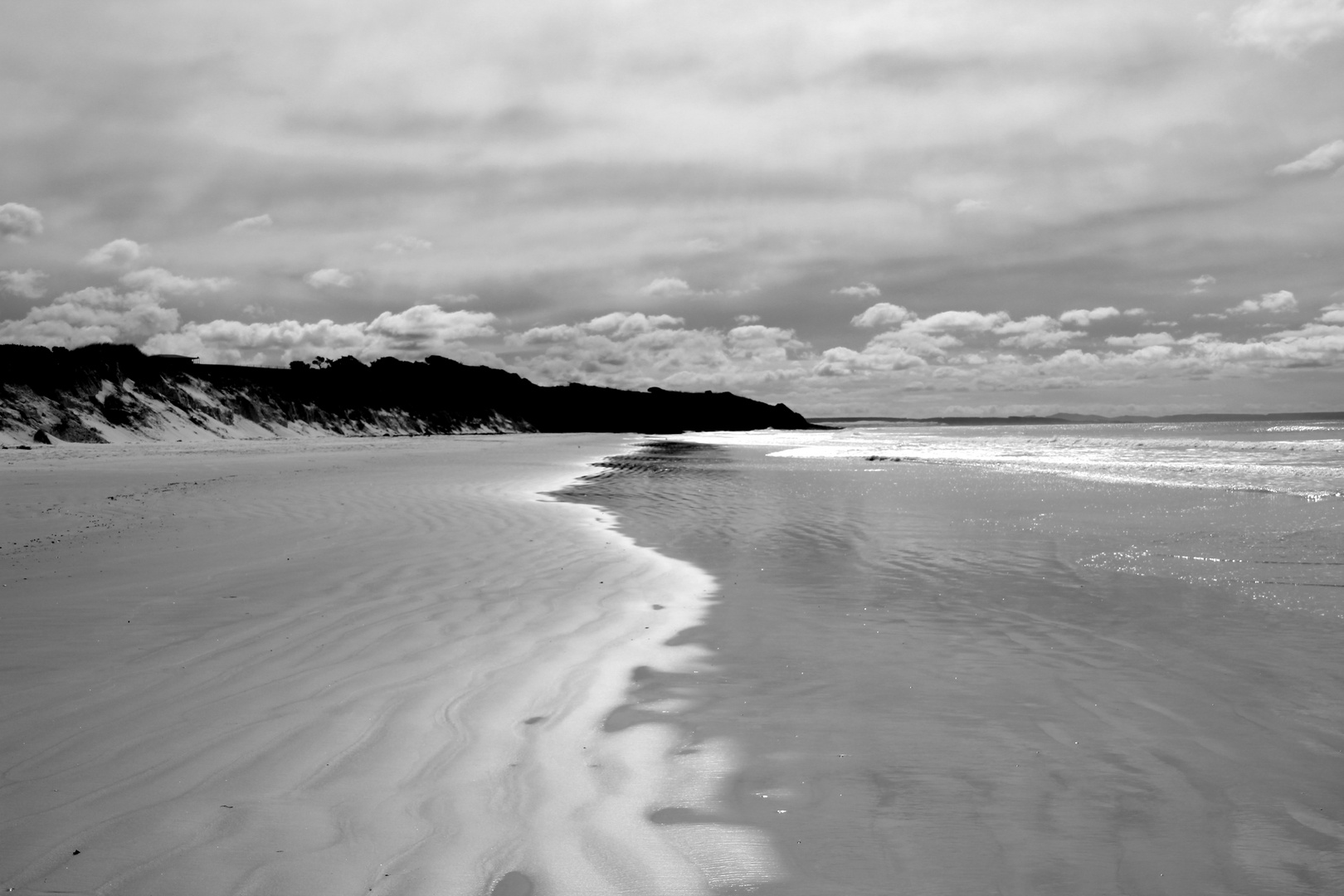 Unendlichkeit eines Strandes