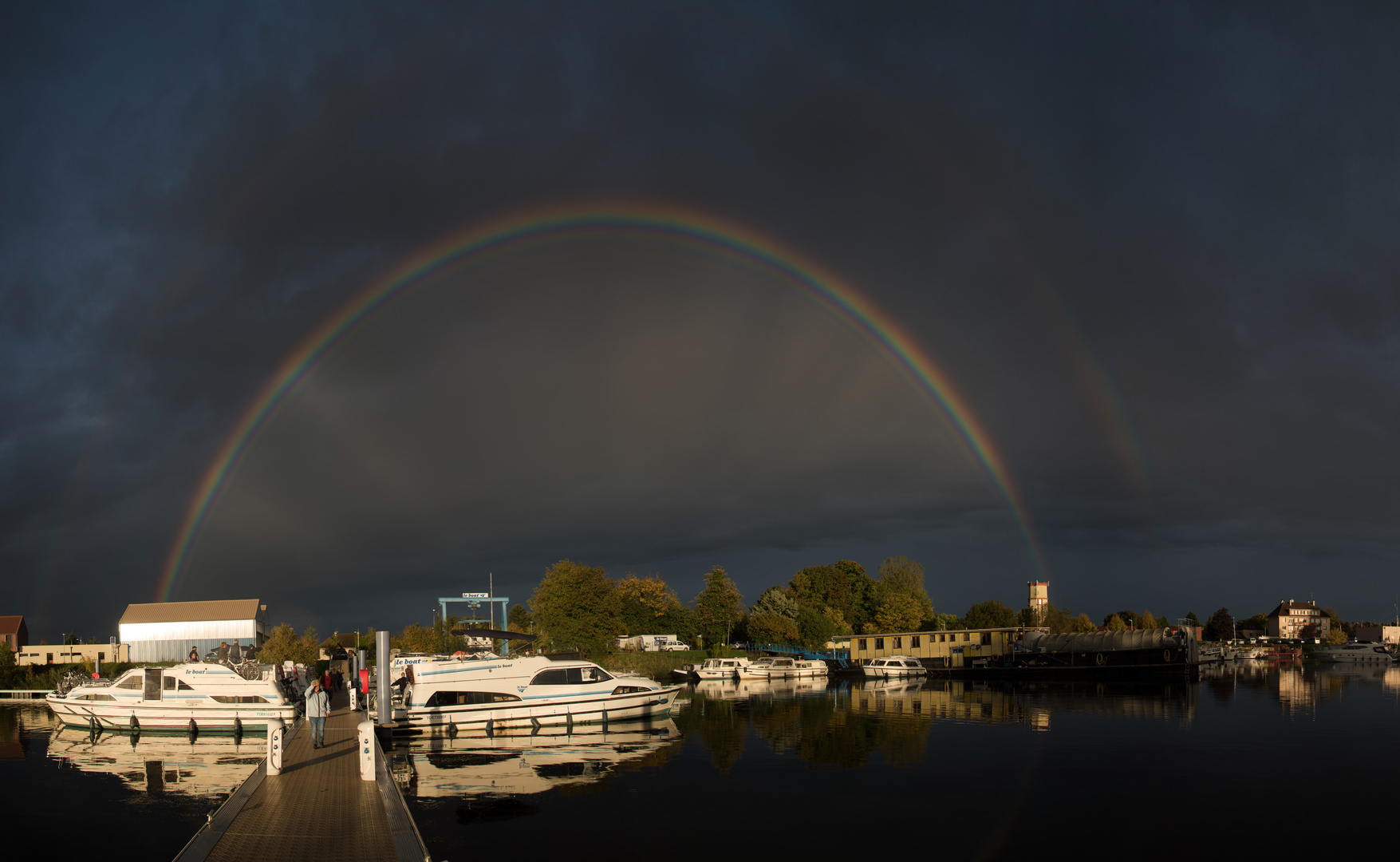 Unerwarteter Regenbogen