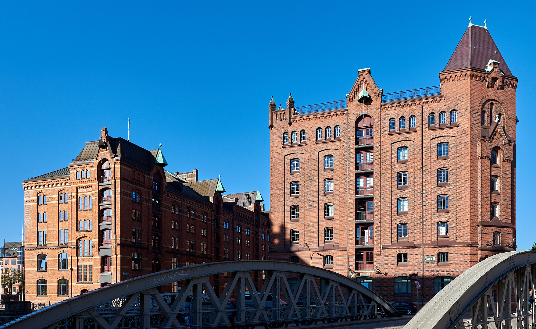 UNESCO-Welterbe... Speicherstadt Hamburg im Abendlicht