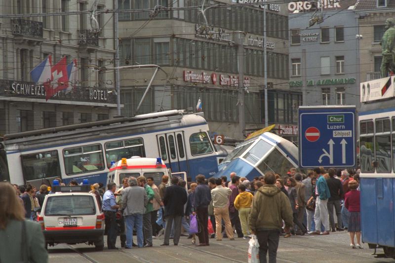 Unfall in Zürich