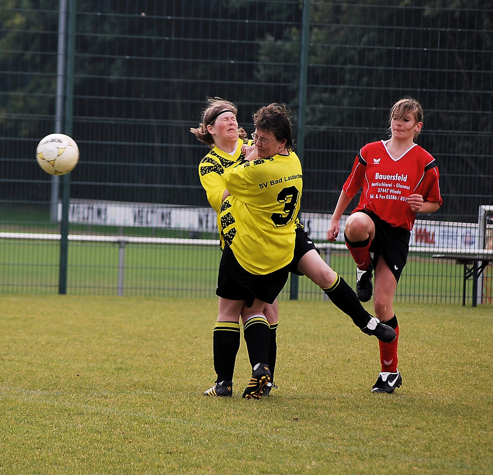 Unfallgefahr beim Fussball