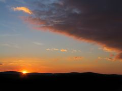 Ungarn Sonnenuntergang