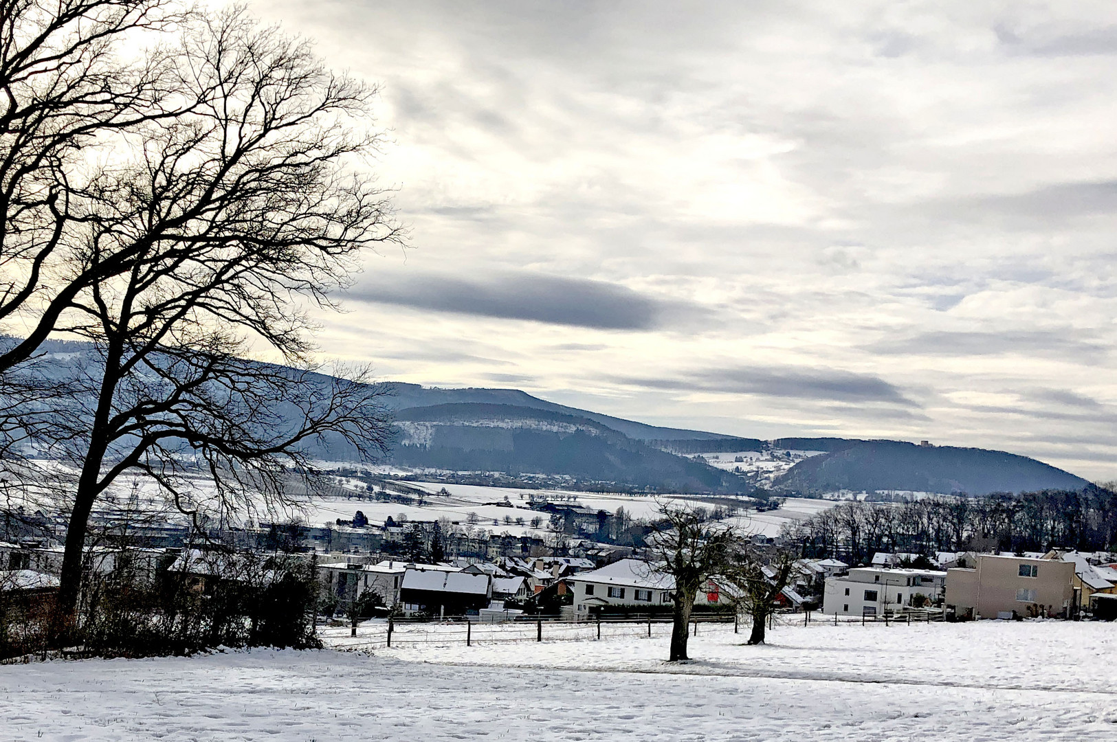 Ungebung von Oberwil.