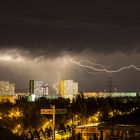 Ungewitter über Berlin Marzahn