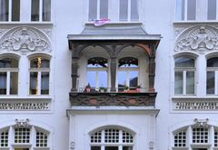 Ungewöhnlicher Balkon