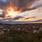 Ungewöhnlicher Bayernhimmel