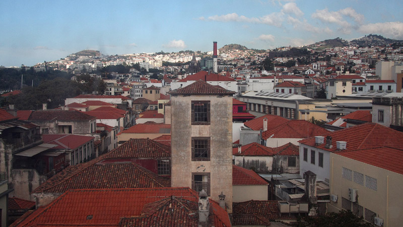 ungewöhnlicher Blick auf Funchal