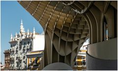 Ungewöhnliches Holzdach