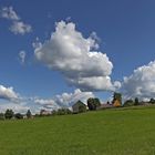 Ungewöhnliches Wolkenspektakel am Fuße des Cottaer Spitzberges...