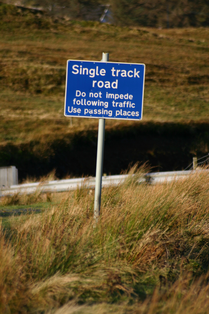 Ungewohnte Verkehrsregeln