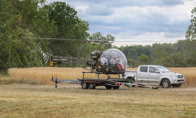 Ungewohnter Startplatz