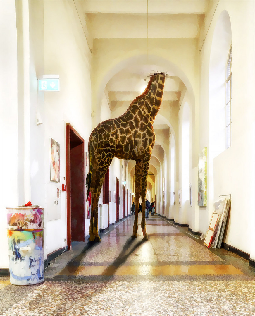 unglaublich dass die giraffe immer noch nicht frei ist ...