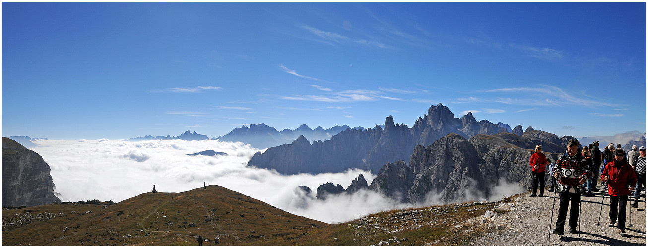 Unglaublich tolles Wanderwetter .........