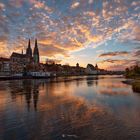 unglaublicher Sunset in Regensburg