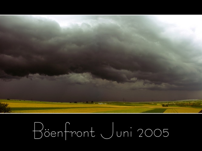 Unheimliche Böenfront