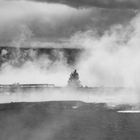 Unheimliche Stimmung am Hot Lake im Yellowstone National Park