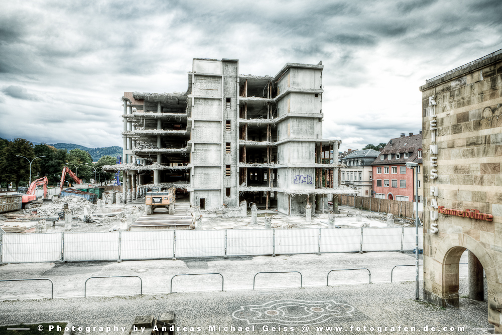 Uni Bibliothek Abriss