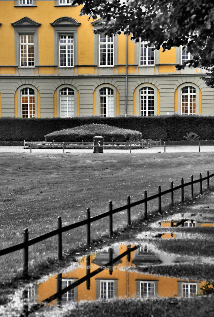 Uni Bonn - nach dem Regen