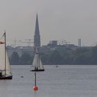 Uni Seegler auf der Alster