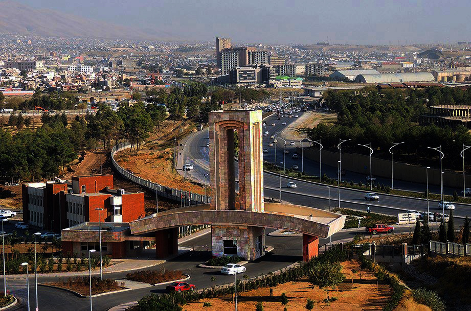 Uni Stadt Sulaymanya Kurdistan