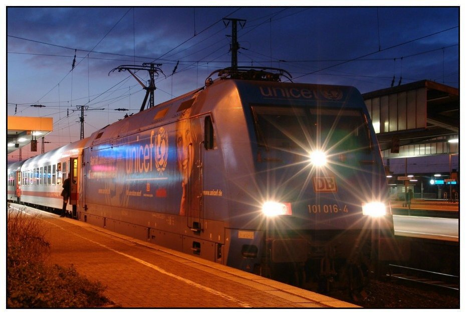 UNICEF in Dortmund Hbf