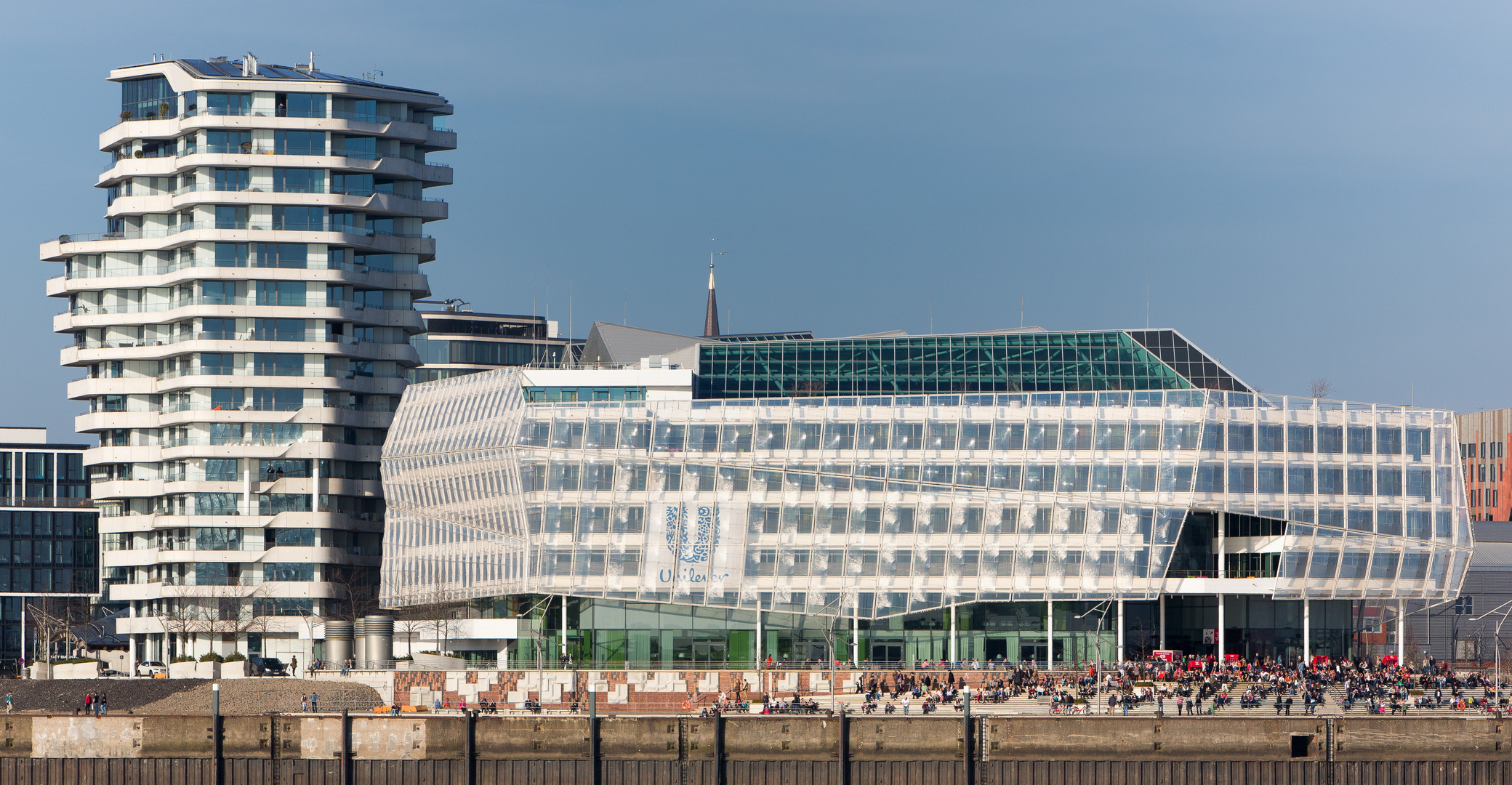 Unilever Gebäude Hamburg Hafen City