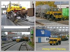 Unimog 1600 - Zweiweg im Einsatz