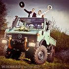 Unimog Hochzeit in Niedersachsen von Hochzeitsfotograf Nils Wiemer Wiemers mit dem Hensel Porty