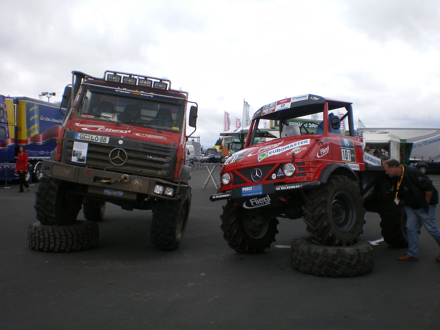 Unimog im Doppelpack