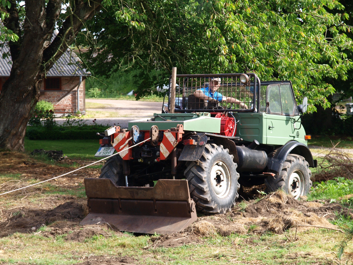 Unimog in Aktion .....