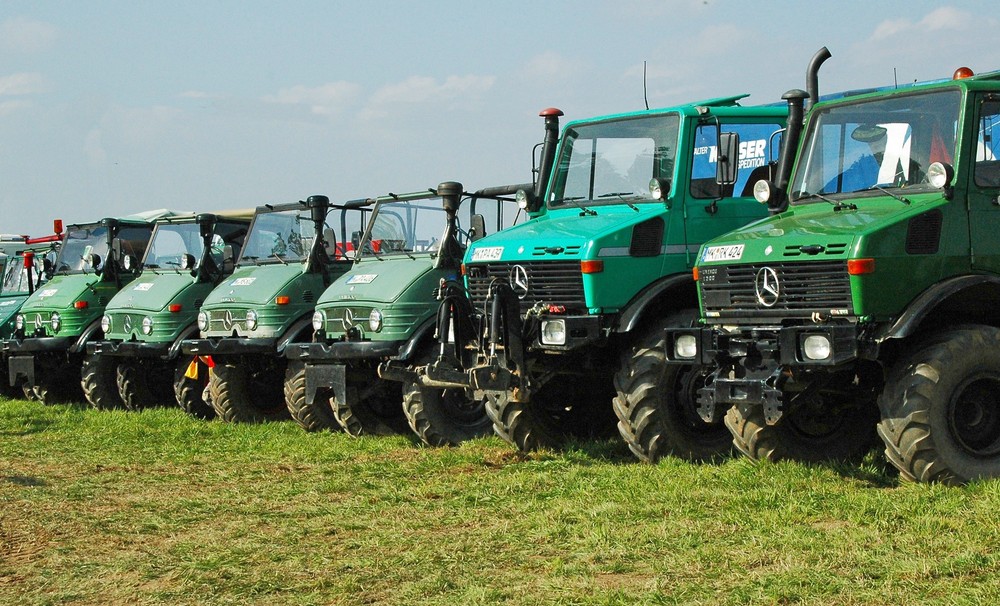 Unimog-Parade