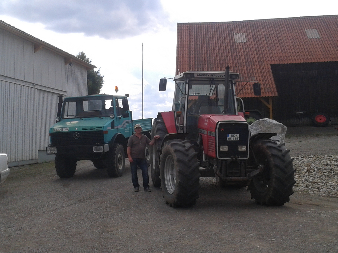 Unimog und Massey Ferguson