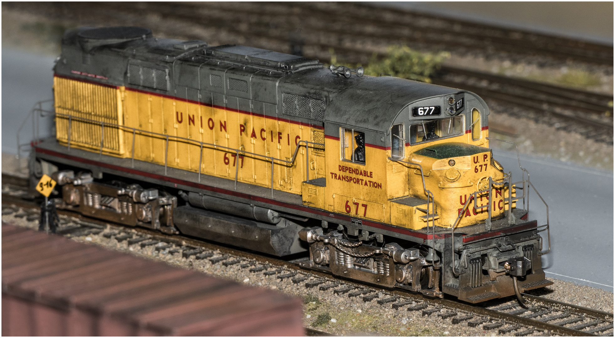 Union Pacific Lok 677