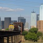 Union Pacific vor Downtown Dallas