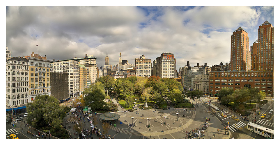 Union Square Panorama - New York City