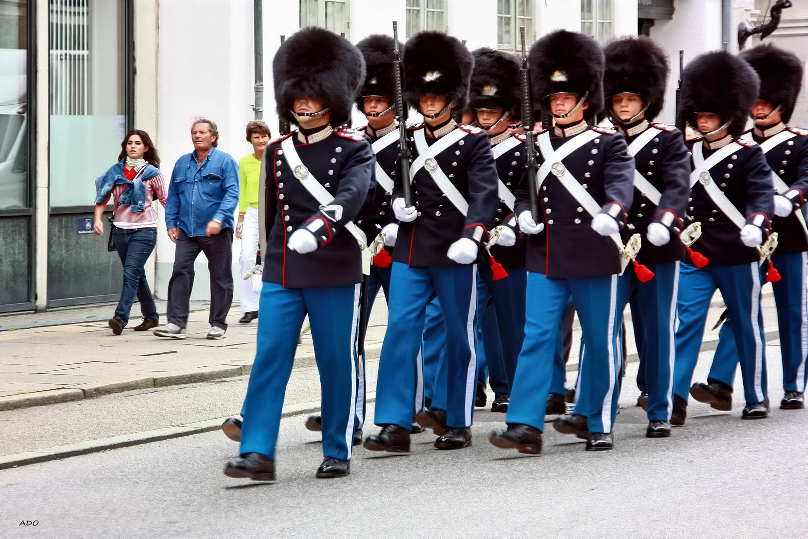 unis en uniformes